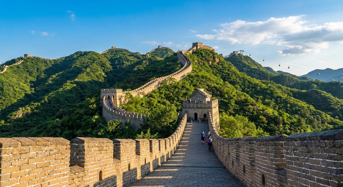 Great Wall of China at Mutianyu
